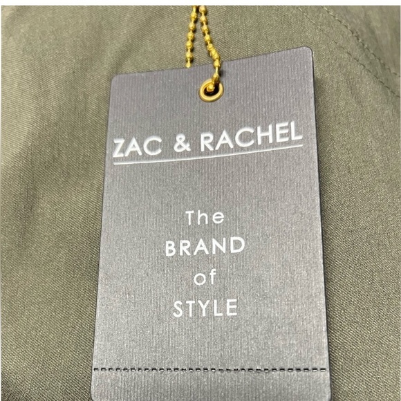 Zac & Rachel Slim Leg Pants Size 14 Grape-leaf - Picture 5 of 6